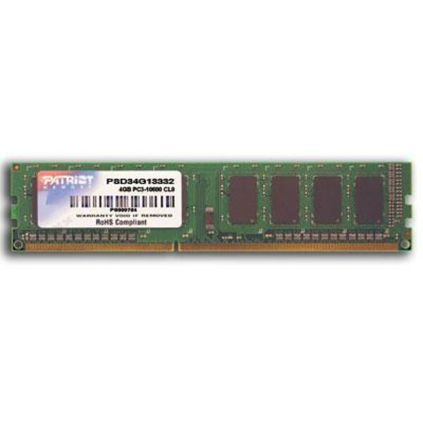 Patriot Memory Signature PSD34G13332 4GB DDR3 SDRAM Memory Module