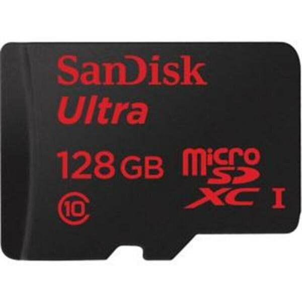 SanDisk Ultra 128 GB Class 10/UHS-I microSDHC