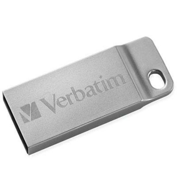 Verbatim 32GB Metal Executive USB Flash Drive - Silver