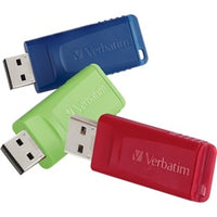 Verbatim 16GB Store 'n' Go USB Flash Drive - 3pk - Red, Green, Blue