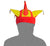 Spanish Flag Jester Hat with 7 Bells