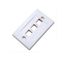 3 Way Keystone Face Plate