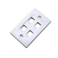 4 Way Keystone Face Plate