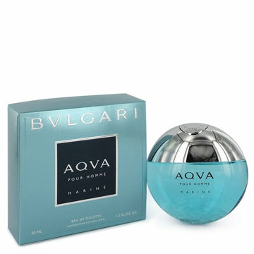 Bvlgari Aqua Marine Eau De Toilette Spray 1.7 Oz For Men