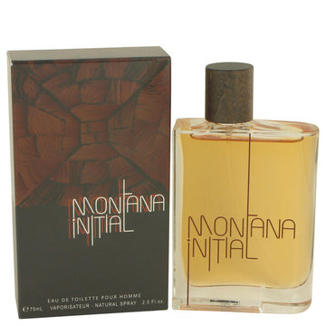 Montana Initial Eau De Toilette Spray 2.5 Oz For Men