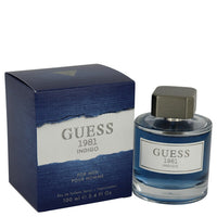 Guess 1981 Indigo Eau De Toilette Spray 3.4 Oz For Men