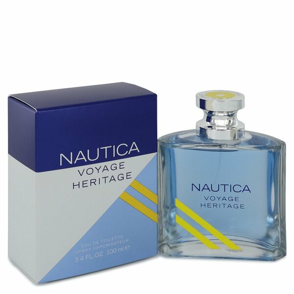 Nautica Voyage Heritage Eau De Toilette Spray 3.4 Oz For Men