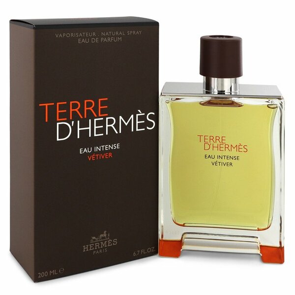 Terre D'hermes Eau Intense Vetiver Eau De Parfum Spray 6.8 Oz For Men