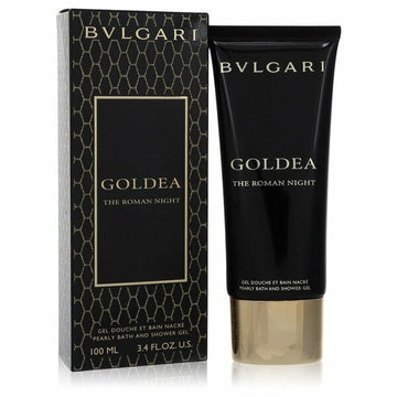 Bvlgari Goldea The Roman Night Pearly Bath And Shower Gel 3.4 Oz For Women