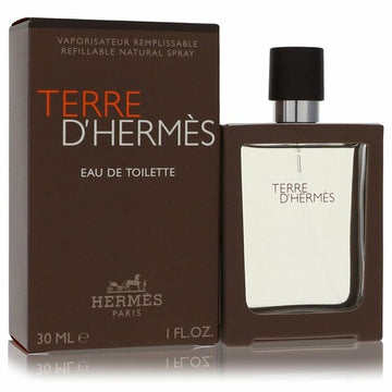 Terre D'hermes Eau De Toilette Spray Spray Refillable 1 Oz For Men