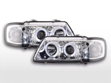 Headlight set Audi A3 type 8L 96-00 chrome