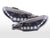 Daylight headlight LED DRL look Peugeot 206 98- black