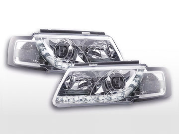 Daylight headlight LED daytime running lights VW Passat type 3B 97-00 chrome