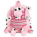 Connie Cow backpack with plush toy 25cm