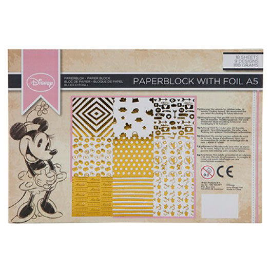 Disney Minnie A5 aluminium foil