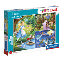 Disney Classic puzzle 3x48pcs