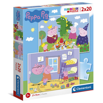 Peppa Pig puzzle 2x20pcs