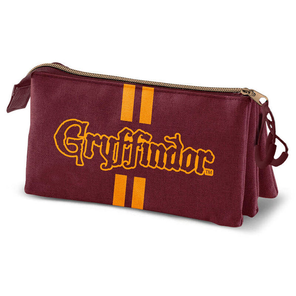 Harry Potter Gryffindor triple pencil case