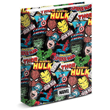 Marvel Art A4 cardboard ring binder