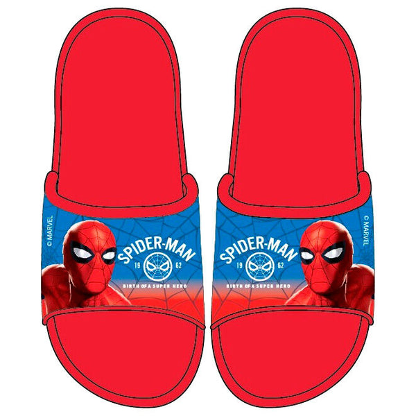 Marvel Spiderman flip flops