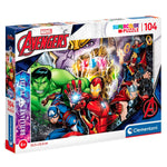 Marvel Brilliant puzzle 104pcs