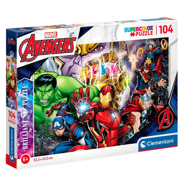 Marvel Brilliant puzzle 104pcs