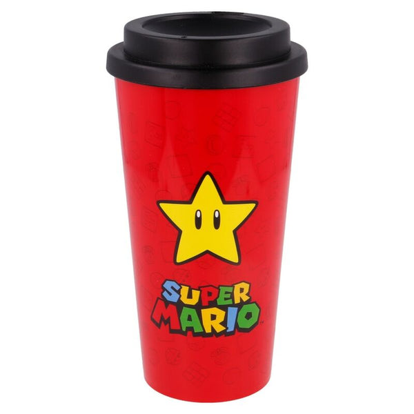 Nintendo Super Mario Bros double wall coffee tumbler 520ml