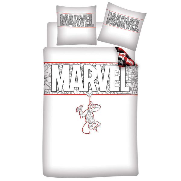 Marvel Spiderman cotton duvet cover bed 90cm