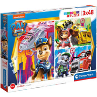 Paw Patrol puzzle 3x48pcs