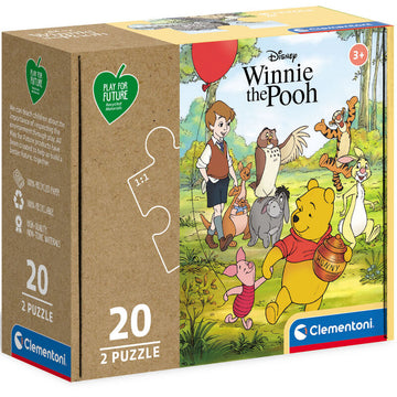 Disney winnie the Pooh puzzle 2x20pcs