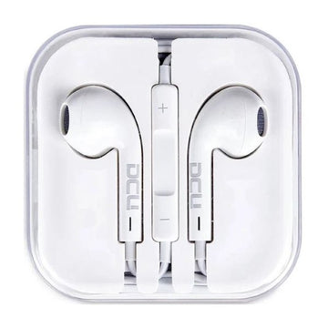 In ear headphones DCU White