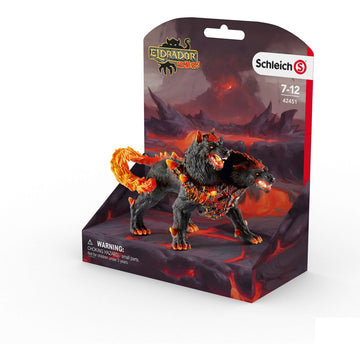 SCHLEICH Eldrador Hellhound Toy Figure, 7 to 12 Years, Multi-colour (42451)