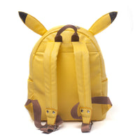 POKEMON Pikachu Shaped Backpack with Ears, Female, Yellow (BP210701POK)