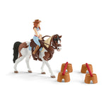 SCHLEICH Horse Club Hannah's Western Riding Set Toy Playset, 5 to 12 Years, Multi-colour (42441)