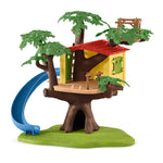 SCHLEICH Farm World Adventure Tree House Toy Playset, 3 to 8 Years, Multi-colour (42408)