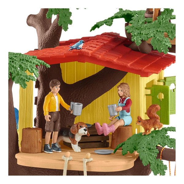 SCHLEICH Farm World Adventure Tree House Toy Playset, 3 to 8 Years, Multi-colour (42408)