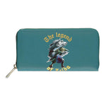 NINTENDO The Legend of Zelda Fighting Zip Around Wallet Purse, Female, Green (GW135357ZEL)