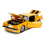 HASBRO Transformers Hollywood Rides Bumblebee 1977 Chevy Camaro Die-cast Vehicle with Collector Coin, Scale 1:24, Unisex, Yellow/Black, 8 Years or Above (253115001)