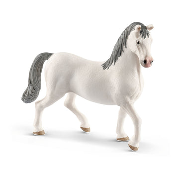 SCHLEICH Horse Club Lipizzaner Stallion Toy Figure, 5 to 12 Years, White/Grey (13887)