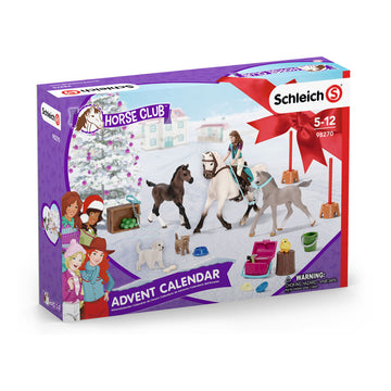 SCHLEICH Horse Club Christmas 2021 Advent Calendar, Unisex, 5 to 12 Years, Multi-colour (98270)