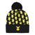 POKEMON Pikachu Lightning Bolt Beanie & Scarf Giftset, Black/Yellow (GS537354POK)