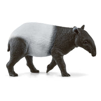 SCHLEICH Wild Life Tapir Toy Figure, 3 to 8 Years, Brown/White (14850)