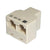 Rj45 Modular Coupler 3-Way Straight Thru