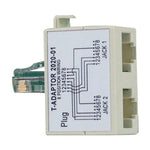 Cat 5E Splitter Cable Voice Data Slim