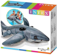 Intex - Inflatable Shark  Swimming Pool Float - 173x107 cm