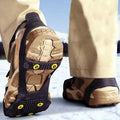 Winter Ice Grippers Snow Anti Slip Grips Spikes Cleats Crampon Boots Overshoes | ZIZ002165_M |  [Medium]