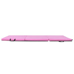 6'x2'x2" Tri-fold Gymnastics Yoga Mat with Hand Buckle Pink