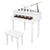 Wooden Toys: 30-key Children's Wooden Piano / Four Feet / with Music Stand, Mechanical Sound Quality,White