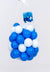 Play Balls White & Blue 100pcs