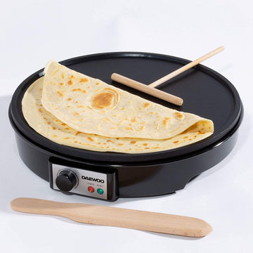 Daewoo 1000W 12 Inch Electric Crepe Maker